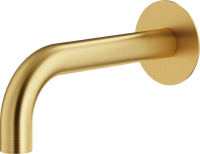 Излив Plumberia Selection Ixo SPT0258OB для ванны, брашированное золото