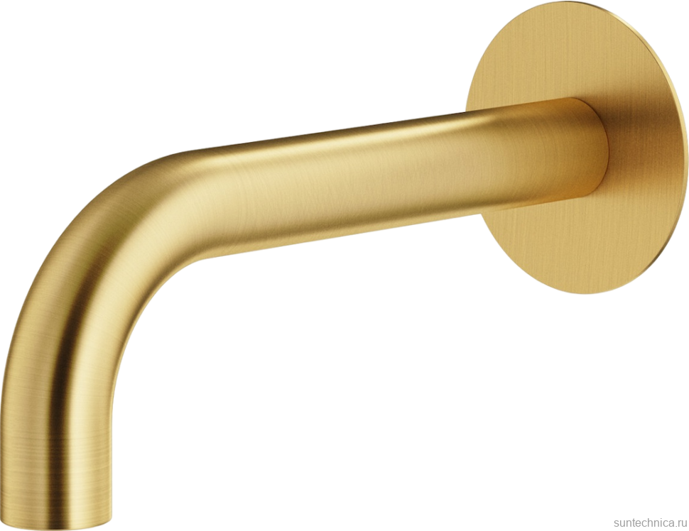 Излив Plumberia Selection Ixo SPT0258OB для ванны, брашированное золото