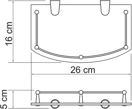 Полка Wasserkraft K-588