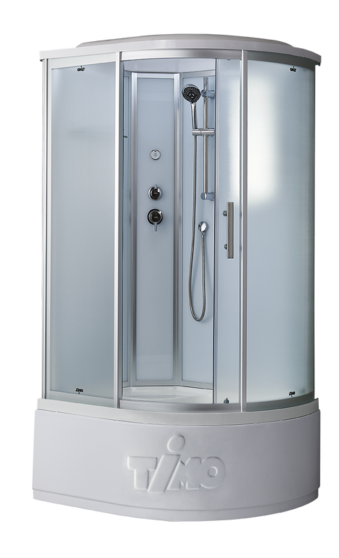 Душевая кабина Timo Standart T-6610SL Silver L с высоким поддоном
