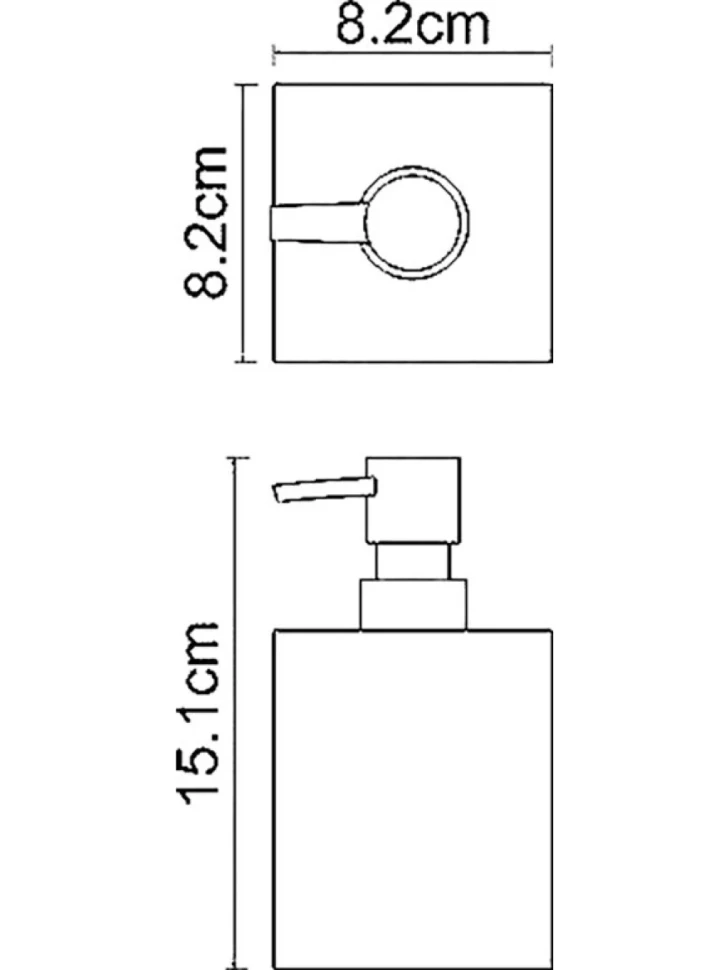 Дозатор Wasserkraft Leine K-3899