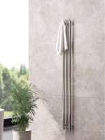 Полотенцесушитель электрический Сунержа Терция 4.0 00-0883-1506 150x15 см, подключение справа, скрытое подключение справа, без покрытия, I-образный