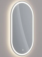 Зеркало Dreja Luno 55x100 белое Зеркало Dreja Luno 55x100 белое