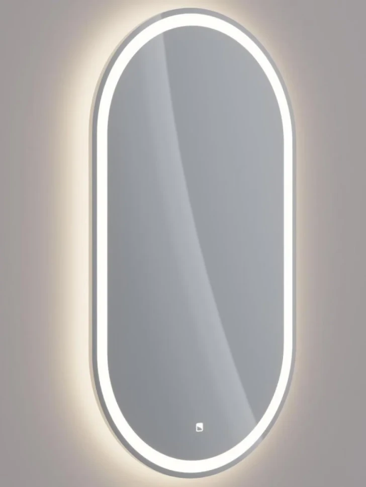 Зеркало Dreja Luno 55x100 белое