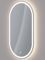 Зеркало Dreja Luno 55x100 белое Зеркало Dreja Luno 55x100 белое