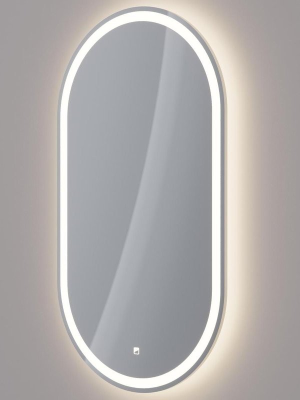 Зеркало Dreja Luno 55x100 белое