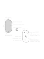 Зеркало Dreja Luno 55x100 белое Зеркало Dreja Luno 55x100 белое