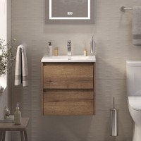 Мебель для ванной комнаты BelBagno Kraft 39 50 rovere tabacco, раковина BB-8099-3-50
