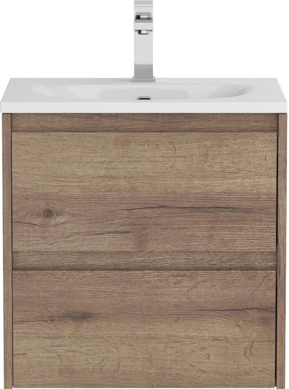 Мебель для ванной комнаты BelBagno Kraft 39 50 rovere tabacco, раковина BB-8099-3-50