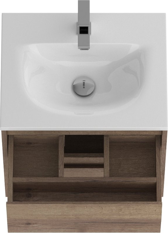 Мебель для ванной комнаты BelBagno Kraft 39 50 rovere tabacco, раковина BB-8099-3-50