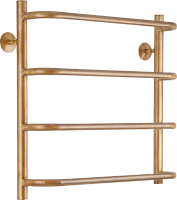 Полотенцесушитель водяной Secado Мерида 1 55x55 см, бронза, лесенка, латунь Полотенцесушитель водяной Secado Мерида 1 55x55 см, бронза, лесенка, латунь