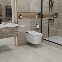 Умный унитаз подвесной Grossman Смарт GR-5702 глянцевый белый Умный унитаз подвесной Grossman Смарт GR-5702 глянцевый белый