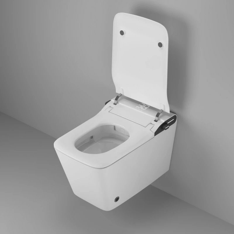 Умный унитаз подвесной Grossman Смарт GR-5702 глянцевый белый