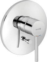 Встраиваемый смеситель для душа и ванны Kludi Bozz 386500576 хром, с внутренней частью 88011