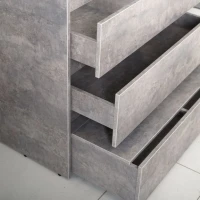 Мебель для ванной комнаты Art&Max Family 90, напольная, Cemento Veneto