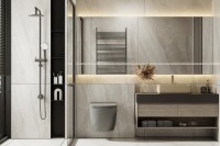 Унитаз подвесной Abber Bequem AC1101TMG безободковый, с микролифтом, матовый серый