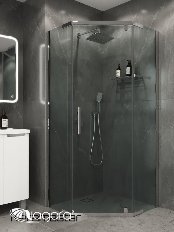 Душевая перегородка Niagara Eco NG-1009-14D (90х90x190 см)