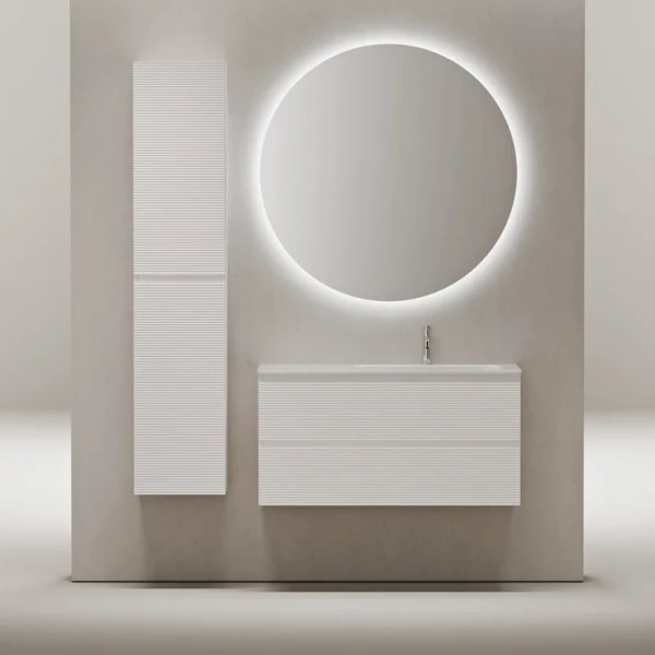 Мебель для ванной комнаты Sancos Folk 100 R bianco