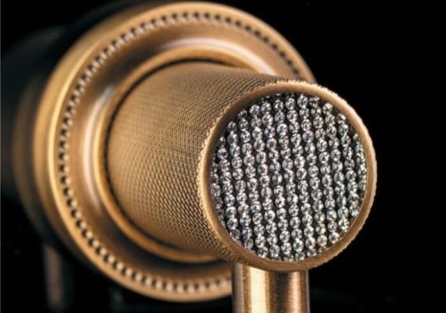 Держатель туалетной бумаги Boheme Royal Cristal Bronze с крышкой