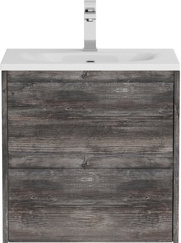 Тумба с раковиной BelBagno Kraft 39 50 pino pasadena, раковина BB-8099-3-50