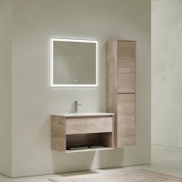 Мебель для ванной комнаты Sancos Marmi 1.0 80 дуб галифакс натуральный