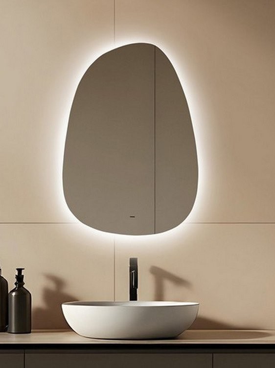 Зеркало Abber Teil AG6501S 57х80 см, с подсветкой