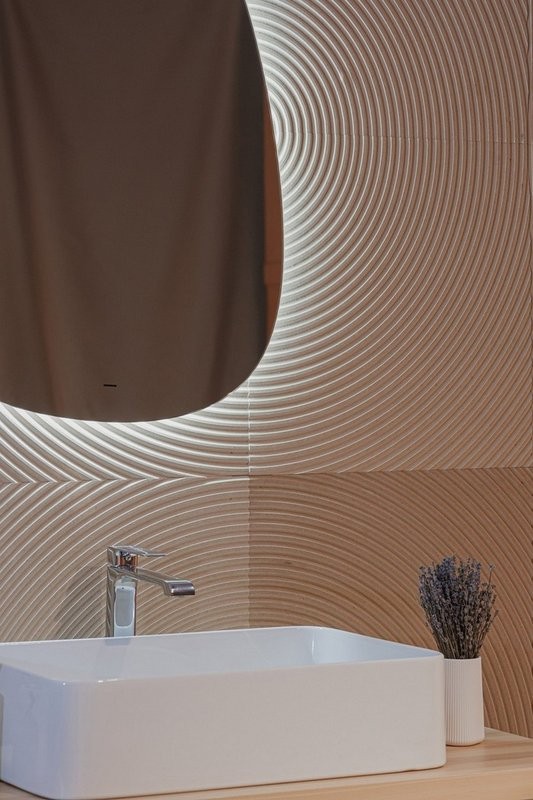 Зеркало Abber Teil AG6501S 57х80 см, с подсветкой