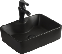 Мебель для ванной комнаты Orange Line 80 подвесная, 2 ящика, матовый латте с раковиной B01-475mb