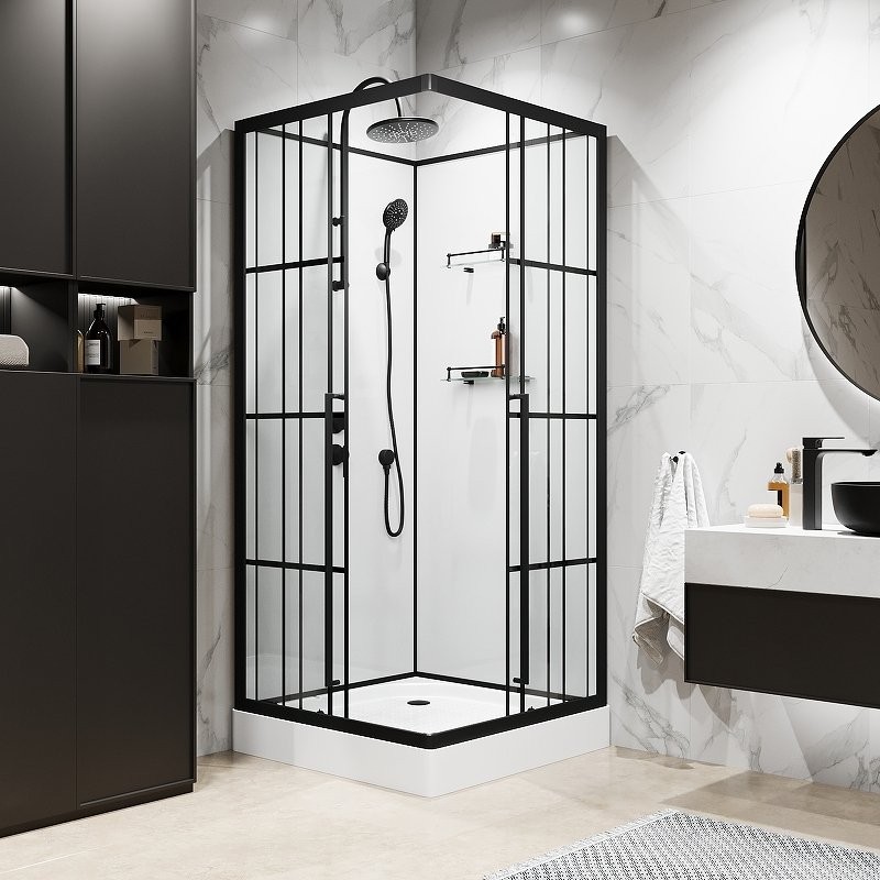 Душевая кабина Niagara Standart ST90/15QL/KL/BKT 90x90, L