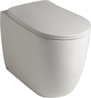 Унитаз приставной напольный Kerasan Nolita 531830 белый матовый