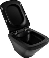 Унитаз подвесной BelBagno Sela BB3201CHR-MB матовый черный
