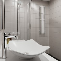 Полотенцесушитель электрический Altasan АргоЛюкс 120х27 белый матовый