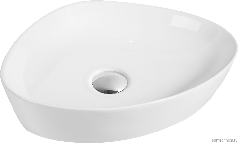 Мебель для ванной комнаты Orange Line 60 подвесная, 2 ящика, матовая белая с раковиной B07-500W