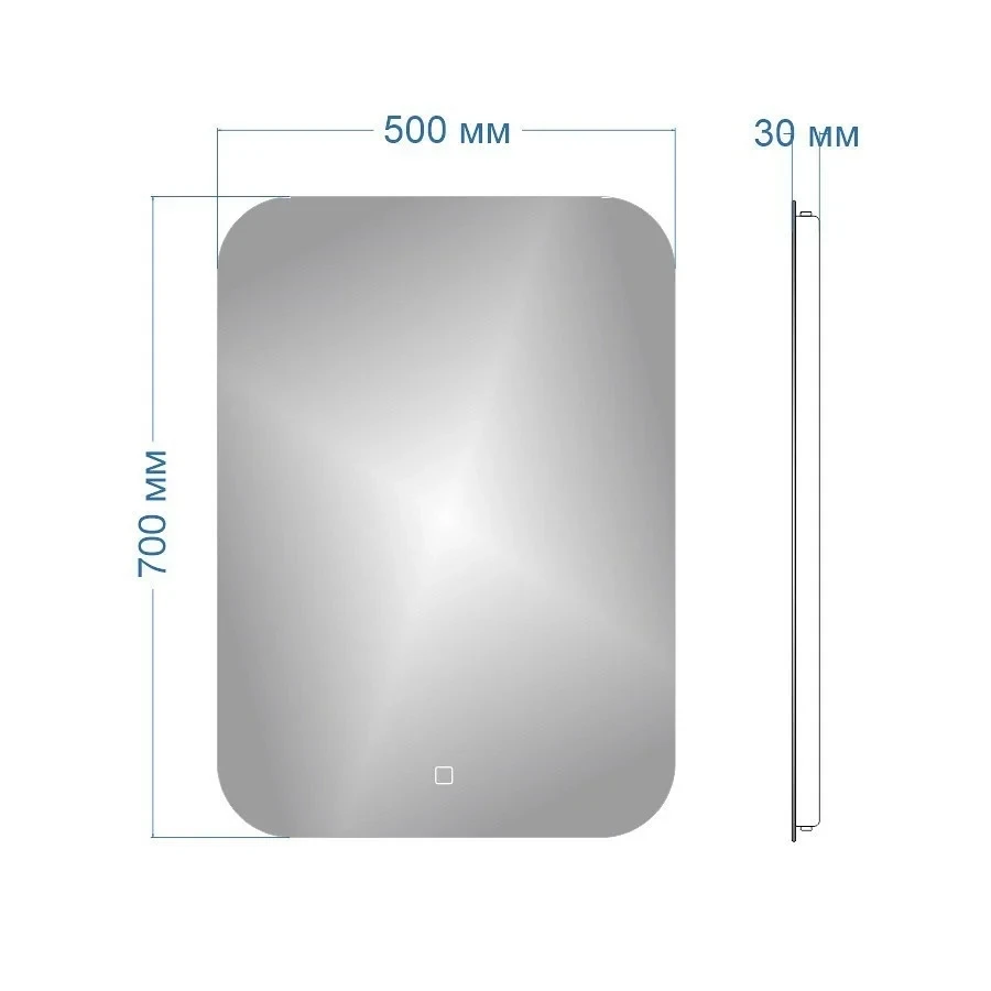 Зеркало Maretti Флоренция FL145070P25EL 50x70 см