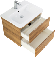 Тумба под раковину BelBagno Albano-Cer 60 подвесная, rovere rustico