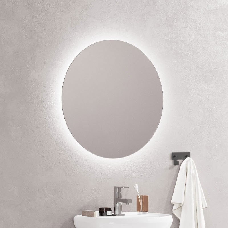 Зеркало круглое Corozo Ринго 65, с подсветкой