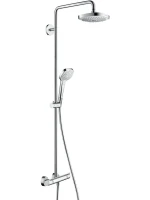 Душевая стойка Hansgrohe Croma 2jet Select E 180 27256400 с термостатом Душевая стойка Hansgrohe Croma 2jet Select E 180 27256400 с термостатом