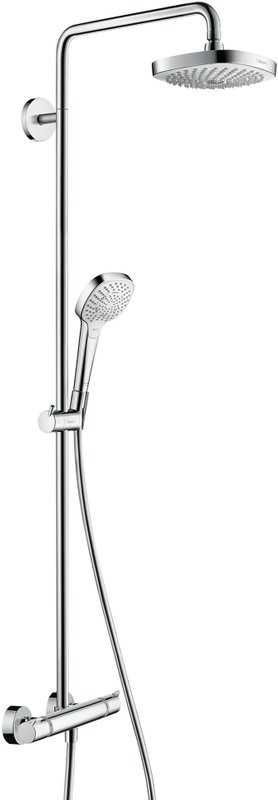 Душевая стойка Hansgrohe Croma 2jet Select E 180 27256400 с термостатом