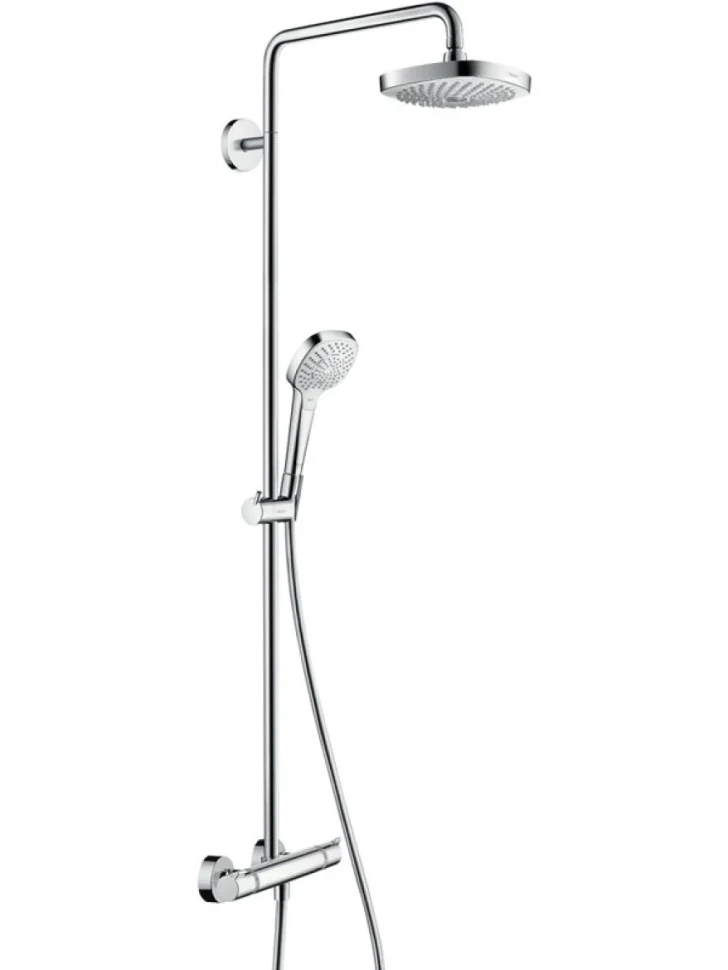 Душевая стойка Hansgrohe Croma 2jet Select E 180 27256400 с термостатом