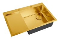 Кухонная мойка ZorG LUX 7851-R BRONZE