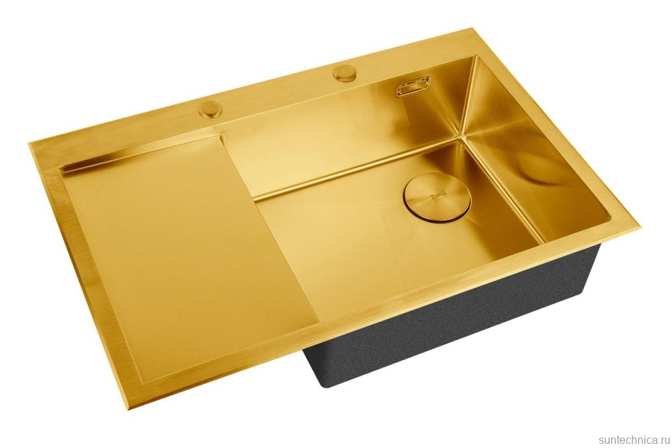 Кухонная мойка ZorG LUX 7851-R BRONZE