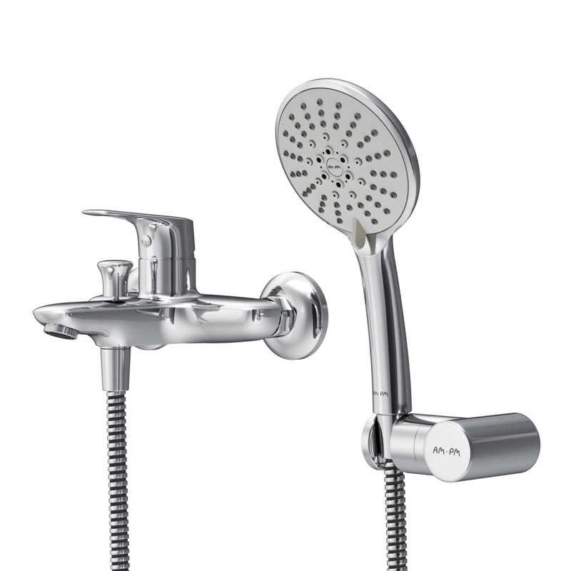 Смеситель для ванны с душем AM.PM Joy F85E15000