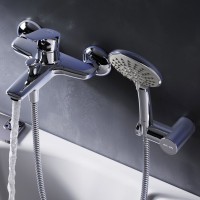 Смеситель для ванны с душем AM.PM Joy F85E15000 Смеситель для ванны с душем AM.PM Joy F85E15000