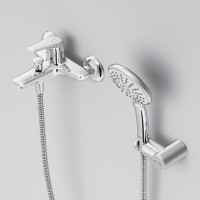 Смеситель для ванны с душем AM.PM Joy F85E15000 Смеситель для ванны с душем AM.PM Joy F85E15000