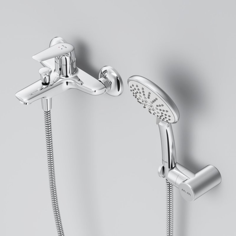 Смеситель для ванны с душем AM.PM Joy F85E15000