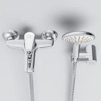 Смеситель для ванны с душем AM.PM Joy F85E15000 Смеситель для ванны с душем AM.PM Joy F85E15000