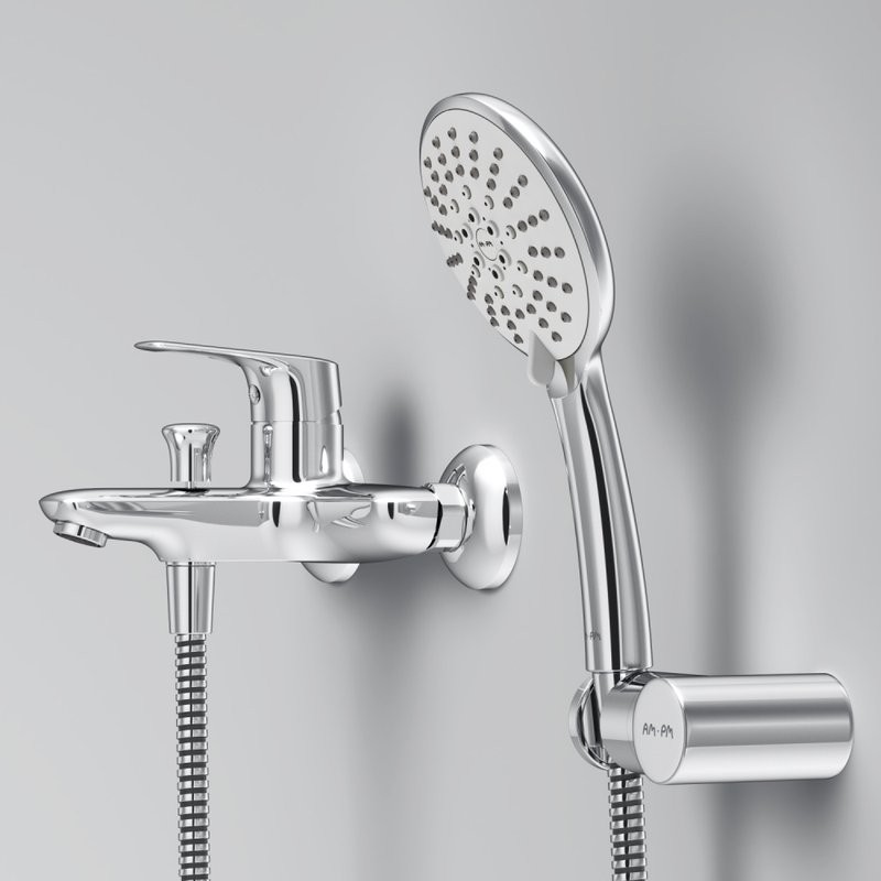Смеситель для ванны с душем AM.PM Joy F85E15000