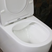 Унитаз-компакт напольный Melana MLN 310308 безободковый, с мифролифтом