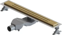 Душевой трап (лоток) Boheme Premium Trendy 60 см, матовое золото