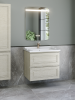 Мебель для ванной комнаты Caprigo Wales 70 беленый дуб